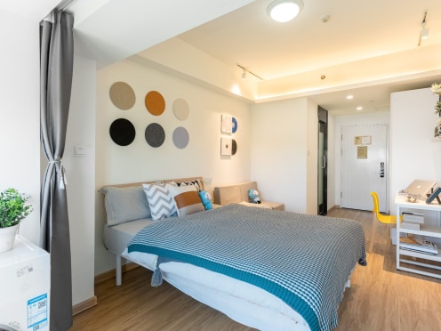 独栋·龙湖冠寓 广州科学城店 【企业租房享折扣】可全国换房 云升科学园内！近科学城地铁 免费健身房台球厅厨房休闲吧 24h安保 开间