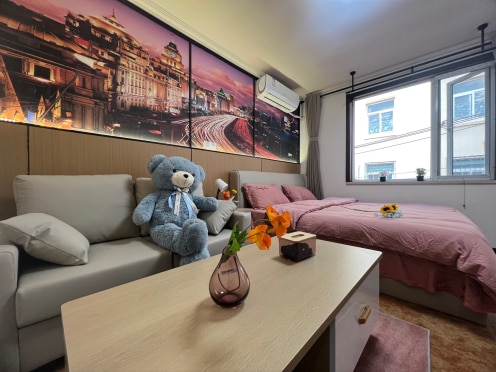 独栋·城寓公寓 台东店 房东直租-家具齐全-可月付-近海波桥 1室1厅