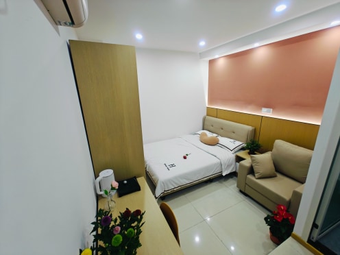 独栋·城寓公寓 李村店 房东直租-可月付-家具齐全-近乐客城 1室1厅