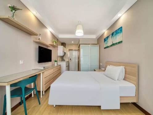 独栋·国寓公寓 曹安店 可短租  可月付  近创新港  近同济大学 开间