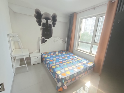 合租·万达广场B2北区 3居室 北卧