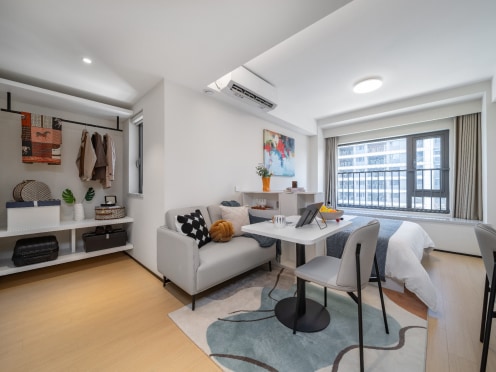 独栋·晟光里 建发缦云店 可短租/特惠减免45天房租/整租朝南/万达广场/押一付一 1室1厅