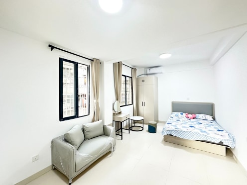 独栋·领寓 西村店 西村精装大单间.（不短租） 1室1厅