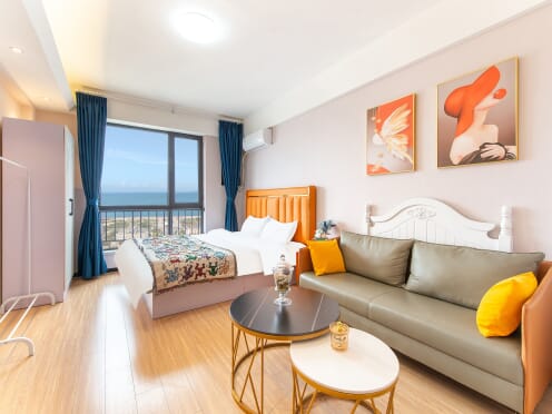 独栋·品牌·公寓 天禧店 不长租只短租月付1到4个月保利天禧一室海景房 1室1厅