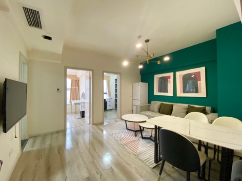 独栋·美住美家 珊顿道店 可短租月付 骡马市 文殊院 套一带书房 特惠价 随时看房 可养宠物 1室1厅