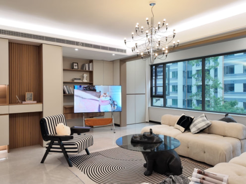 独栋·美住美家 中旅启境店 中旅启境 业主全屋定制 住家装修带地暖 温馨风 0中介 3室1厅