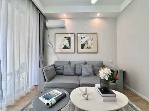 独栋·美住美家 锦官郡店 住宅特惠 0中介 可押一付一短租  人民公园 天府广场 省医院 精装套二 2室1厅