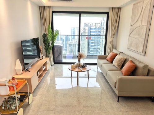 独栋·华庭 琴澳新城 近商都 直租 民水民电 四季峰景六期 首次出租 精装修 3室2厅