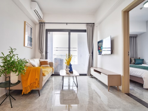 独栋·华寓 智汇湾创新中心 暖冬季 可短租 华寓智汇湾店 南向两房 免费停车  环境优美 2室1厅