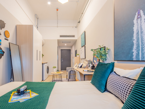 独栋·龙湖冠寓 西安太华北路店 【春招特惠】双地铁/整租好房/无中介费/免费健身 开间