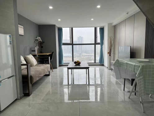 独栋·美宿美栖公寓 天琅店 无中介，loft套二，6号线梓潼宫站，近三六三医院 2室1厅