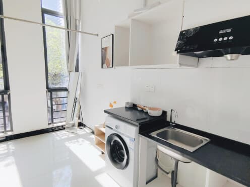 独栋·蜜租公寓 艾溪湖绿地店 艾溪湖绿地/房东直租/采光通透复式 1室1厅