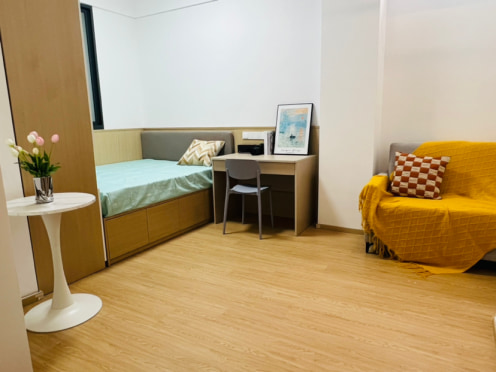 独栋·贝壳新青年公寓 浦口文化中心店 开业特惠 /精装全配/地铁600米/可短租可月付 开间