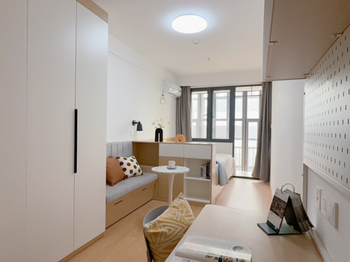 独栋·贝壳新青年公寓 浦口文化中心店 近地铁/短租特惠/可拎包入住/免费健身房 1室1厅