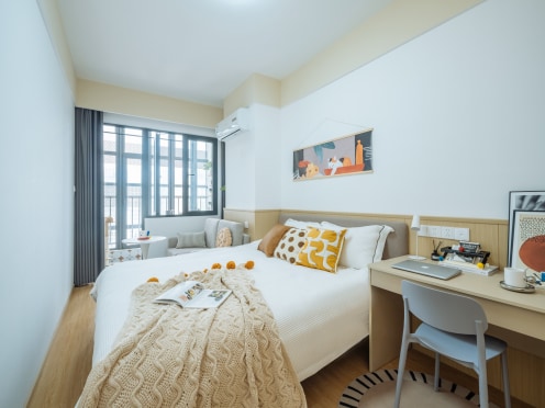 独栋·贝壳新青年公寓 浦口文化中心店 【春日特惠】弘阳广场 押一付一 独立厨卫 可月付 1室1厅