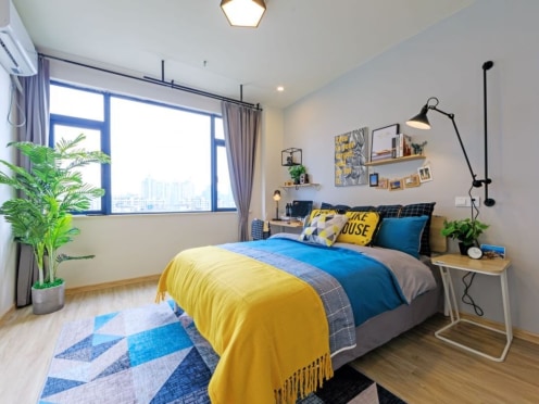 独栋·旅居城寓 翠苑路地铁站店 独栋公寓 24H安保 管家服务 毗邻二附院 可短租 开间