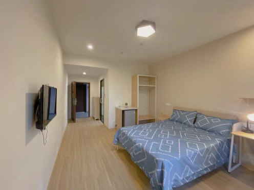 独栋·旅居城寓 翠苑路地铁站店 【限量特价】全明户型/近地铁口/整租独门独户/可短租 1室1厅