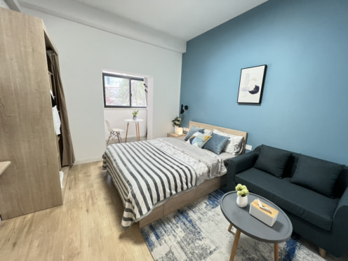 独栋·漫柏公寓 矿业大学店 近矿大 软件园 无中介费 拎包入住免费停车宠物友好 1室1厅