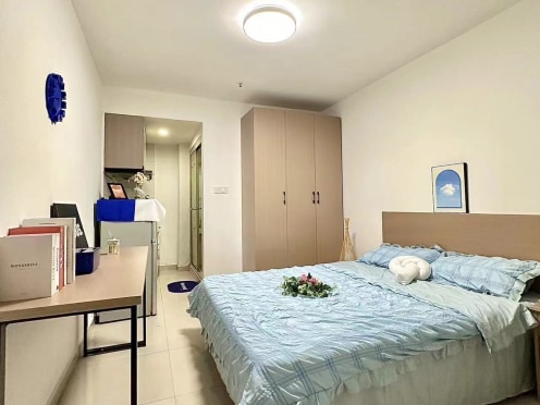 独栋·鑫佳青年公寓 颛桥店 毕业季特惠、实习首选、租期灵活、押金免半 开间