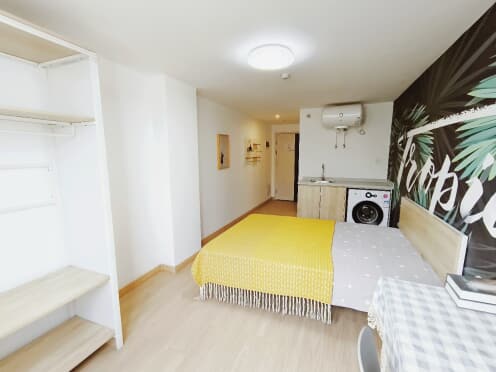 独栋·铂寓公寓 铂寓新里程 一居室阳光房 近市中心 近地铁 可短租 无中介费 开间