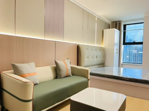 独栋·租查查公寓 恒大未来城公寓 龙城万达白求恩独立厨卫朝南一居室可月付 开间