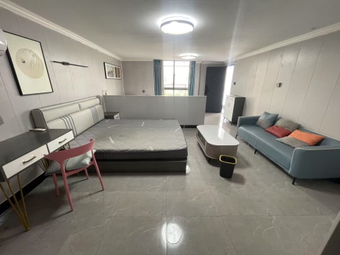 独栋·朗寓 澜湖郡店 民用水电包物业可短租押一付一精装全配拎包入住澜湖郡 开间