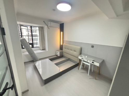 独栋·朗寓 万科城市之光四期店 包物业民用水电押一付一拎包入住万科城市之光四期精装全配 开间