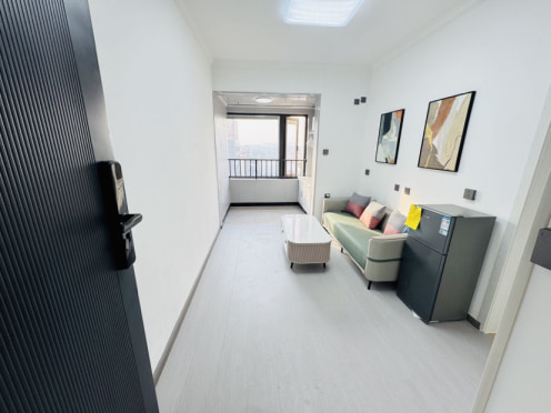 独栋·朗寓 万科城市之光二期店 海景房一室一厅押一付一拎包入住泰禾 1室1厅