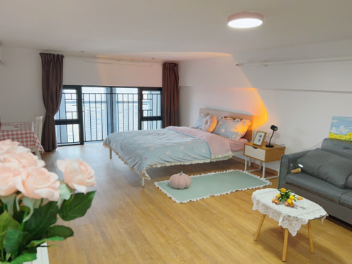 独栋·泊寓 魁奇路地铁站店 【学生钜惠 立减300元】免费搬家 地铁上盖 南向飘窗房 24h安保  拎包入住 开间