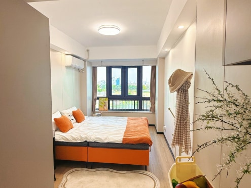 独栋·城投橙寓 春华社区店 高层大床公寓·送四件套·送生活用品 开间