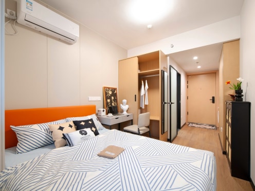 独栋·城投橙寓 江南社区店 【特惠】民水电 押一付一无中介费温馨一居室 开间