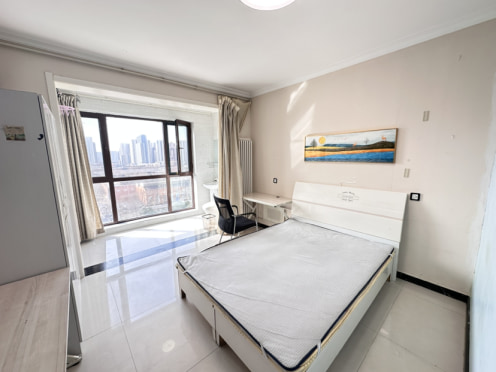 独栋·吉嘉公寓 中原万达店 合租 可短租月付/秦岭路地铁站/朝南主卧大阳台/中原万达/西元国际/保利久街/锦艺城 开间