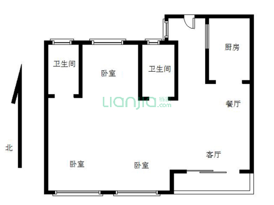 房型图，如果显示不出来，请点击小区名到链家看述