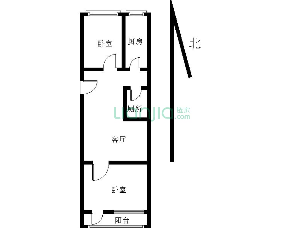 東王莊 南北向兩居室 黃金樓層