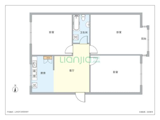 满五唯一，东城区户型方正三居室，东西通透，近地铁