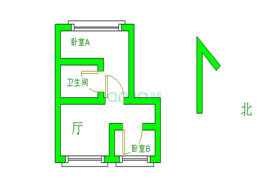 华龙苑北里 不临街电梯复式 四室三卫 近地铁