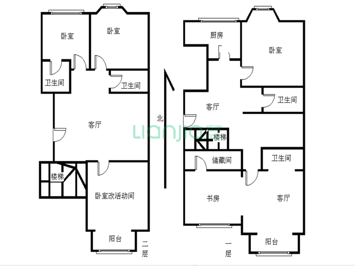 北京贡院六号户型图图片