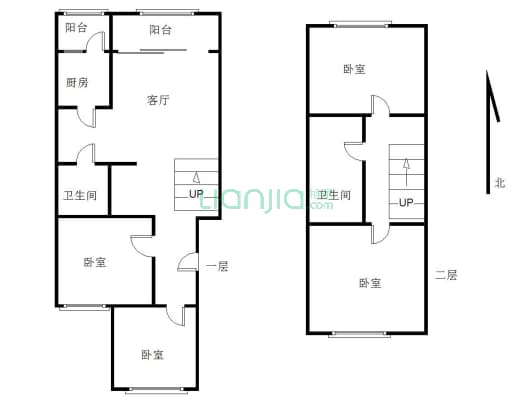 建明里小区 4室2厅 南 北