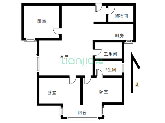配套齐，交通便利，德信公园，双高速路口，高铁东站-户型图