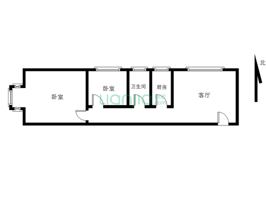 双塔街道 交通便利 华阳路 房本满二-户型图