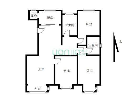 此房满五唯一税费低，精装修，业主诚心出售-户型图