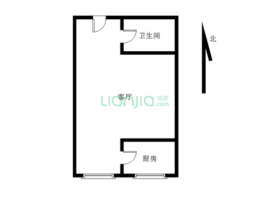 房子房本满两年，精装修，看房子有钥匙。-户型图