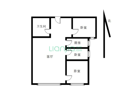 高档社区，小区环境，居住舒适，户型方正-户型图