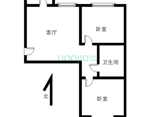 采光好，视野好，田野风光尽收眼底，业主自助标准精装-户型图
