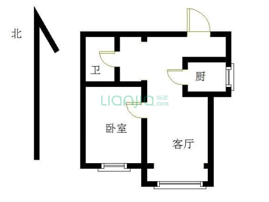 环境好，配套设施齐全! !方正户型，南向户型，-户型图