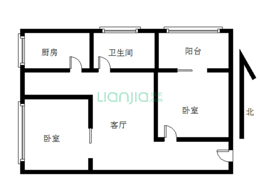水岸花城好，房源环境好，交通便利。-户型图
