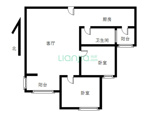 天伦湾一期 全南 房本满二 税费低-户型图