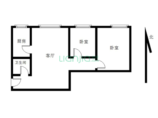 小区环境很清净，边上就是东直门医院-户型图