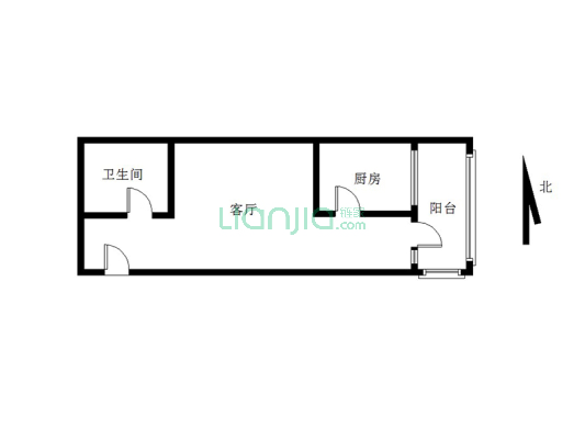 中间楼层 配套设施齐，房子我看过，不挡光-户型图