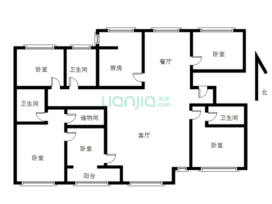 幸福家园 业主诚心出售 看房随时-户型图